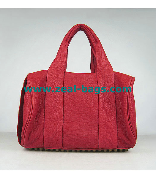 AAA Replica Alexander Wang Rocco Mini Duffle Top Handle Red